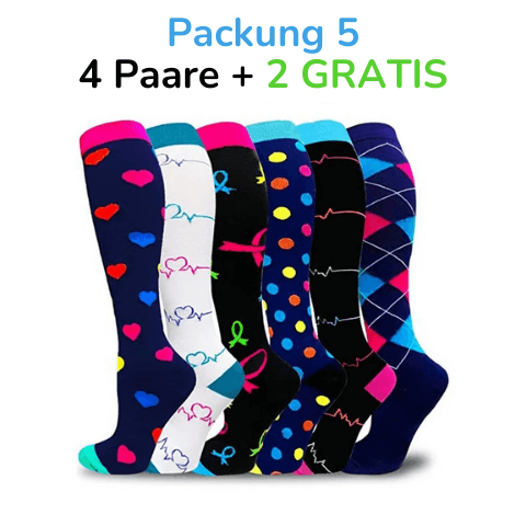 BeinFit™ Kompressionssocken für Damen